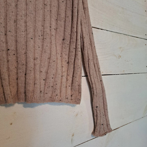 Madewell Pink Wool Blend Long Sleeve Sweater Size Large Womens - Picture 2 of 6